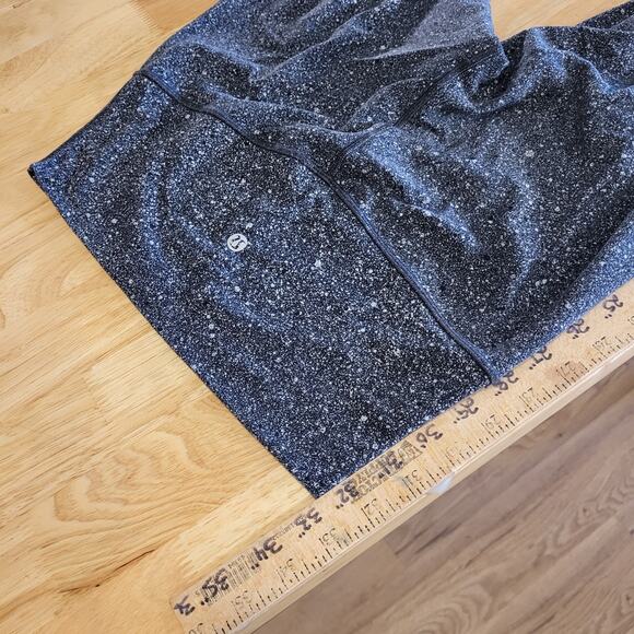 Lululemon Dark Heather Gray Leggings Small  33" long   24" Inseam - Picture 5 of 8